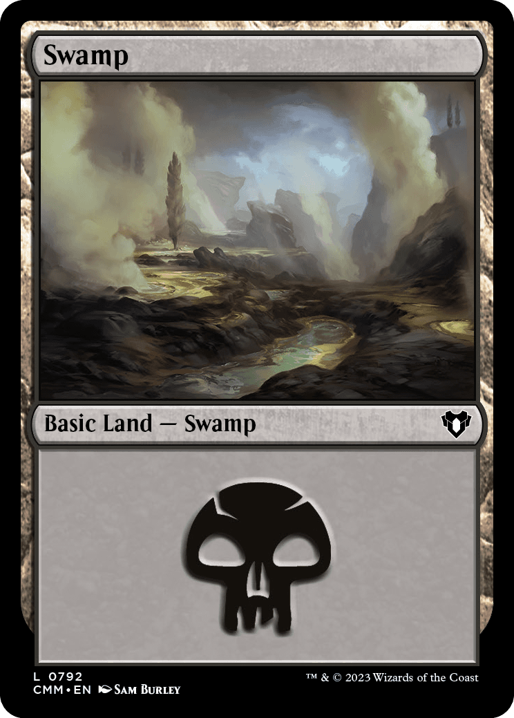 Pântano / Swamp - Magic: The Gathering - MoxLand