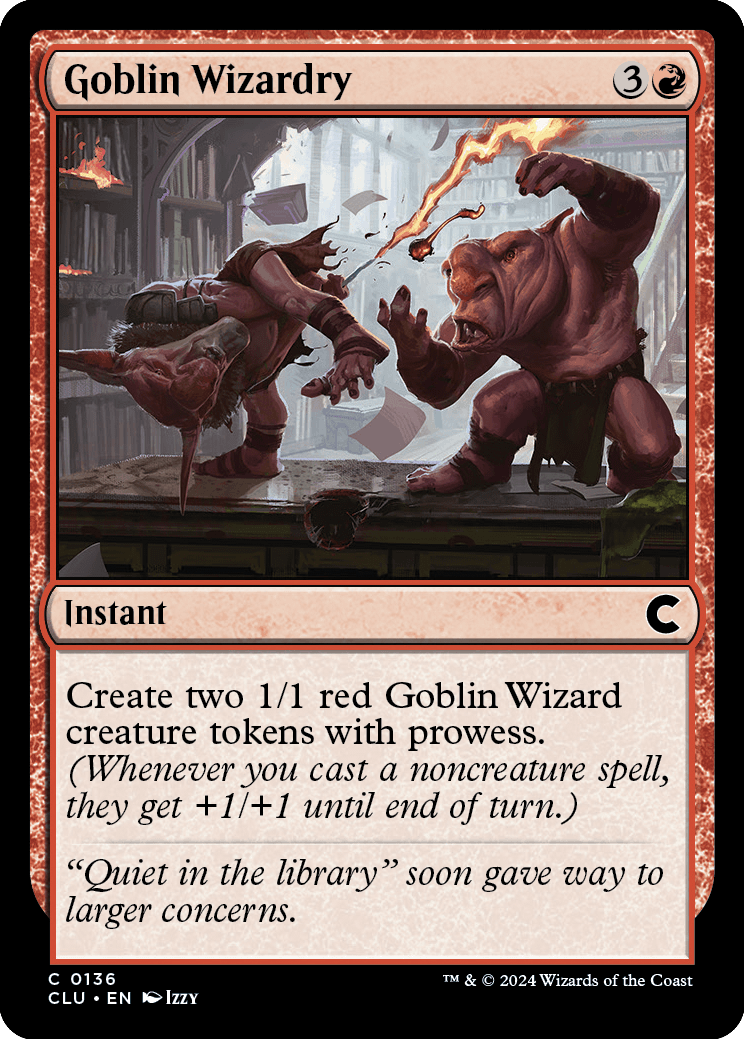 Feitiçaria Goblin / Goblin Wizardry - Magic: The Gathering - MoxLand