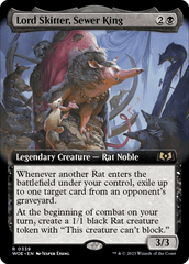 Lorde Esgueiro, Rei do Esgoto / Lord Skitter, Sewer King - Magic: The Gathering - MoxLand