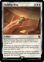 Aliança de Casamento / Wedding Ring - Magic: The Gathering - MoxLand