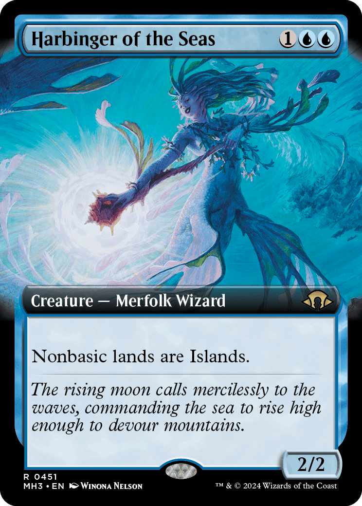 Anunciadora dos Mares / Harbinger of the Seas - Magic: The Gathering - MoxLand
