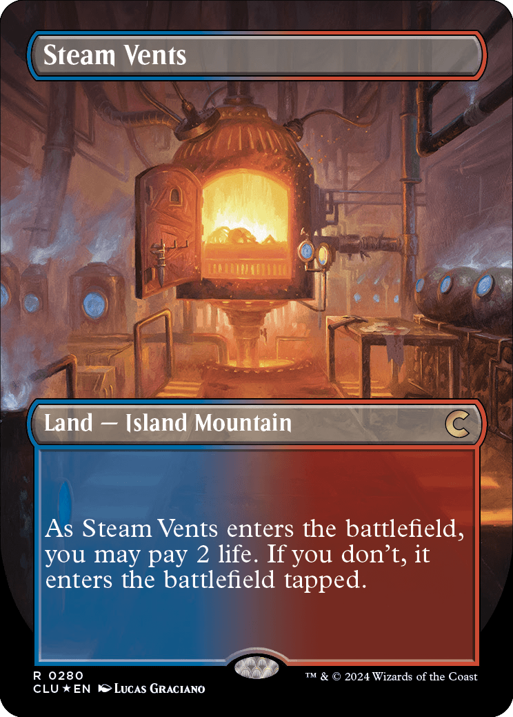 Bueiros de Vapor / Steam Vents - Magic: The Gathering - MoxLand