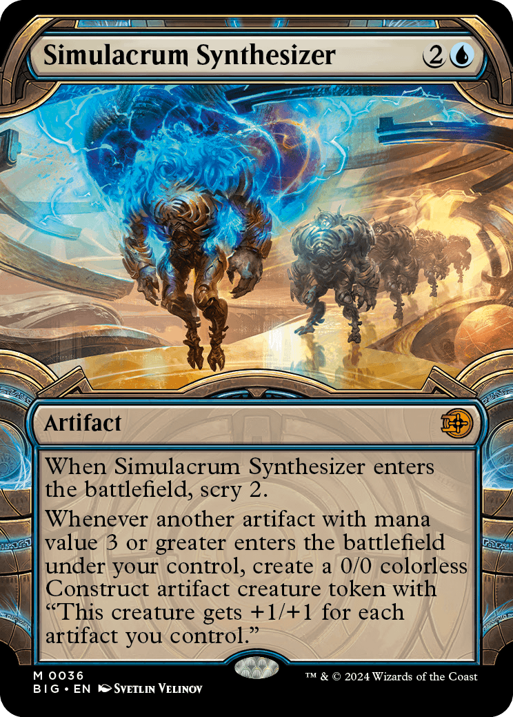 Sintetizador de Simulacros / Simulacrum Synthesizer - Magic: The Gathering - MoxLand