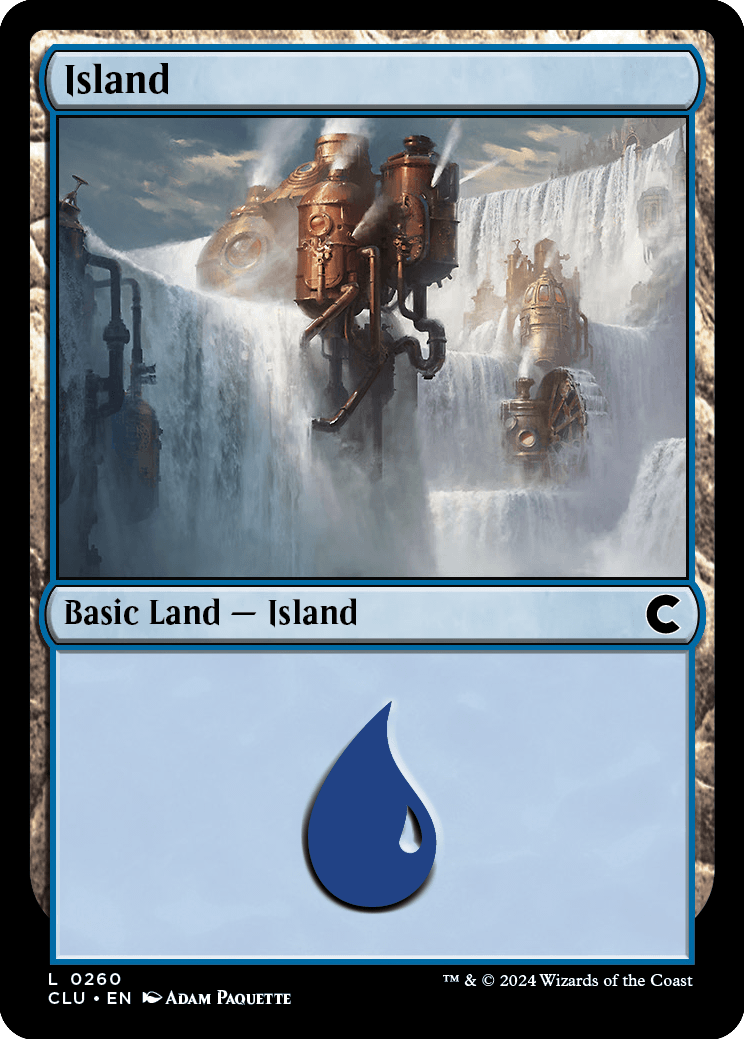 Ilha / Island - Magic: The Gathering - MoxLand