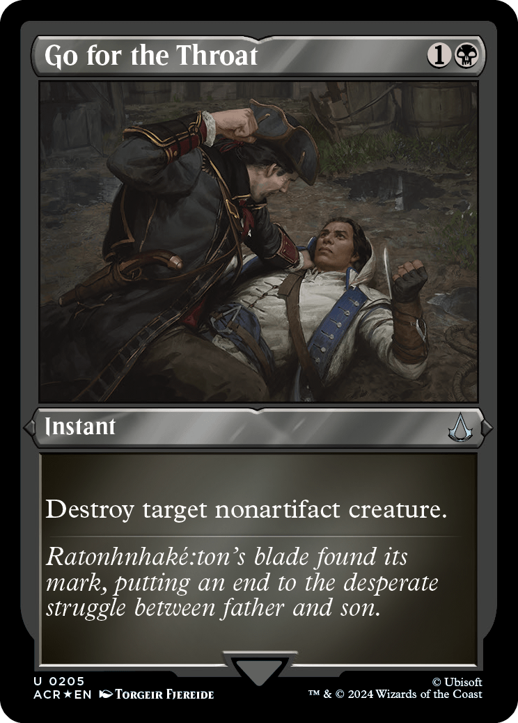 Atacar na Jugular / Go for the Throat - Magic: The Gathering - MoxLand