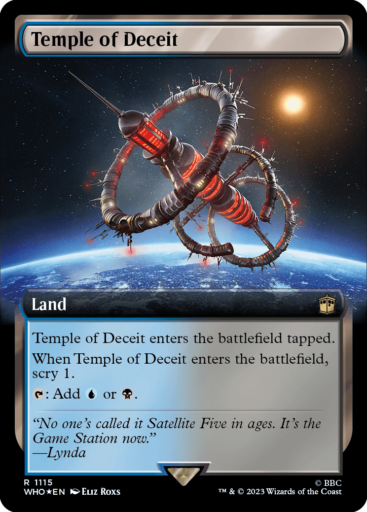 Templo do Engano / Temple of Deceit - Magic: The Gathering - MoxLand