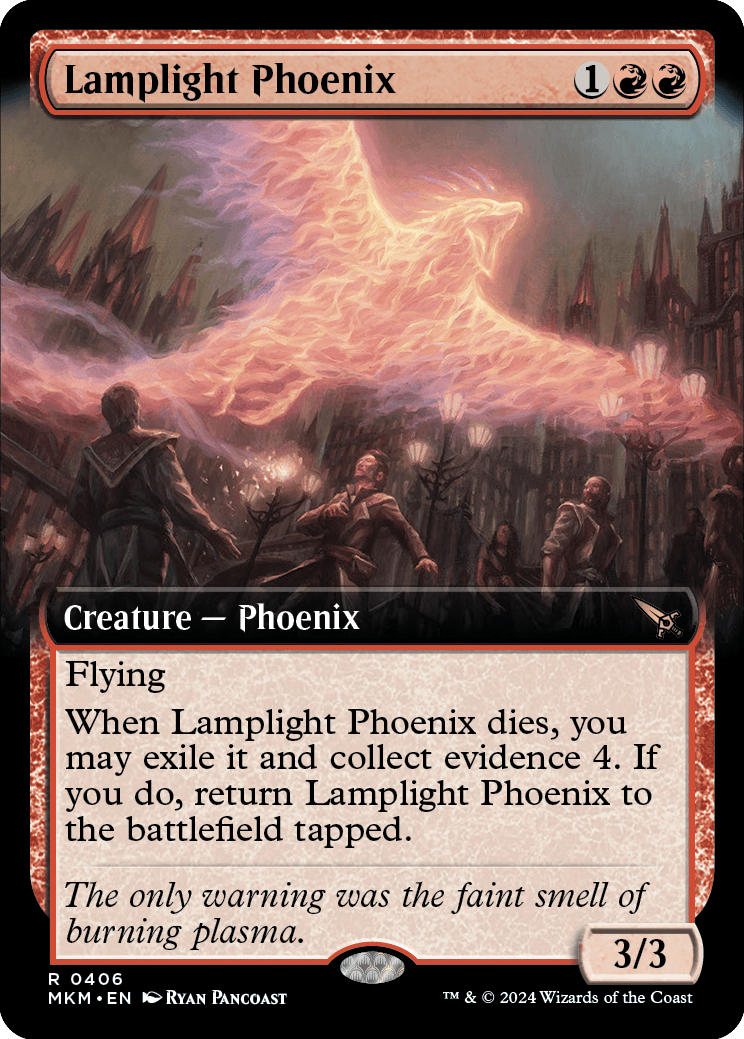 Fênix de Lampião / Lamplight Phoenix - Magic: The Gathering - MoxLand