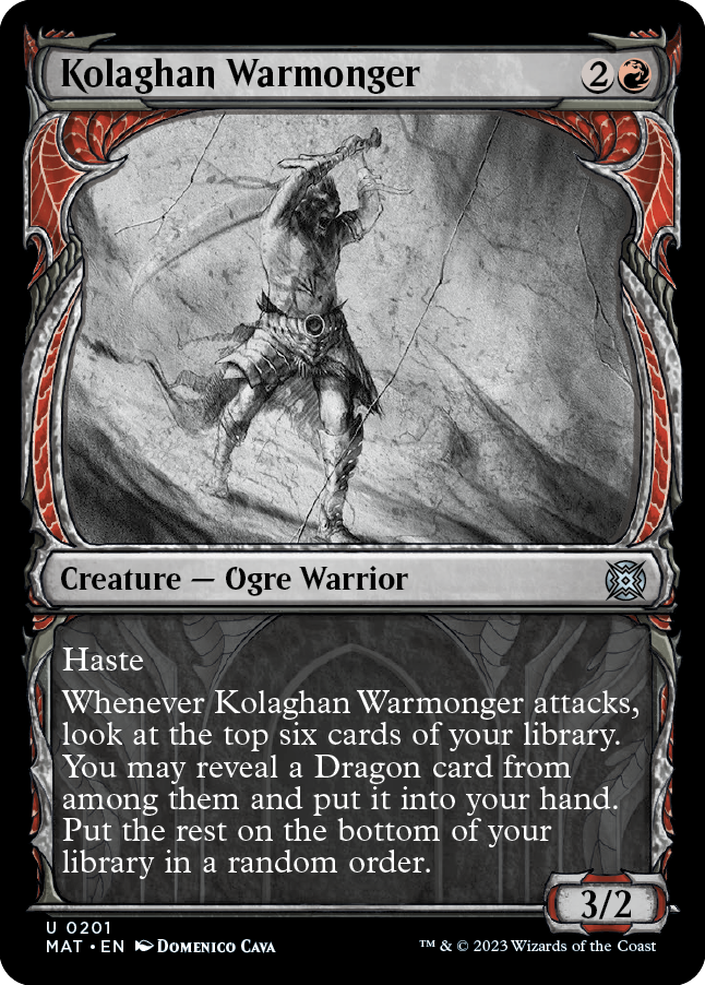 Belicista de Kolaghan / Kolaghan Warmonger - Magic: The Gathering - MoxLand