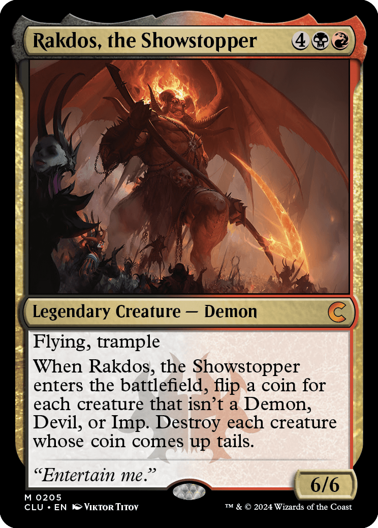 Rakdos, Final Explosivo / Rakdos, the Showstopper - Magic: The Gathering - MoxLand