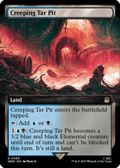Poço de Piche Rastejante / Creeping Tar Pit - Magic: The Gathering - MoxLand