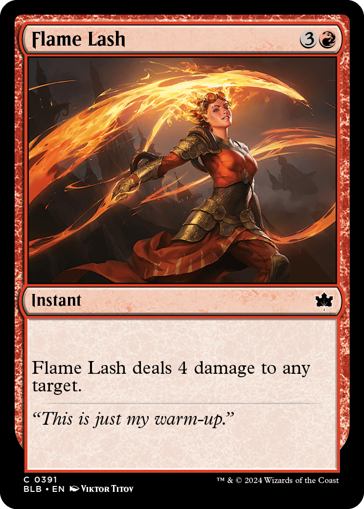 Chicote Ardente / Flame Lash - Magic: The Gathering - MoxLand