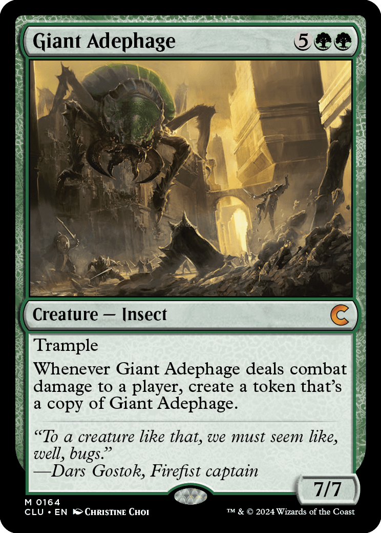 Adéfago Gigante / Giant Adephage - Magic: The Gathering - MoxLand