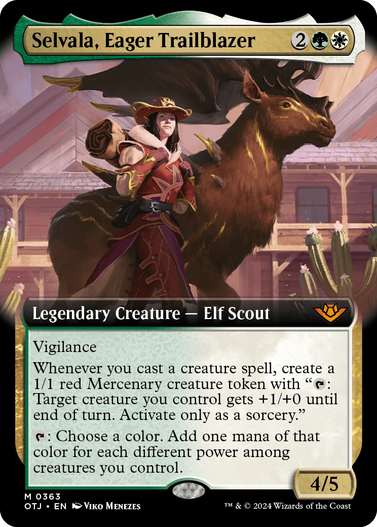 Selvala, Desbravadora Ávida / Selvala, Eager Trailblazer - Magic: The Gathering - MoxLand