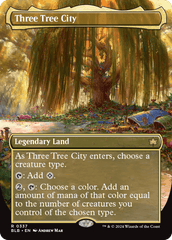 Cidade das Três Árvores / Three Tree City - Magic: The Gathering - MoxLand