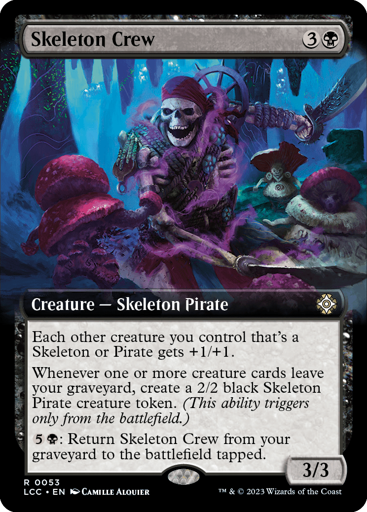 Tripulante Esqueleto / Skeleton Crew - Magic: The Gathering - MoxLand