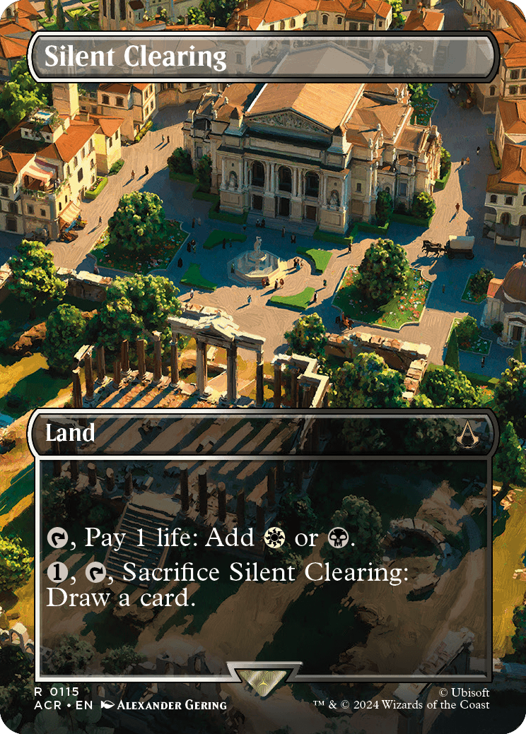 Clareira Silenciosa / Silent Clearing - Magic: The Gathering - MoxLand