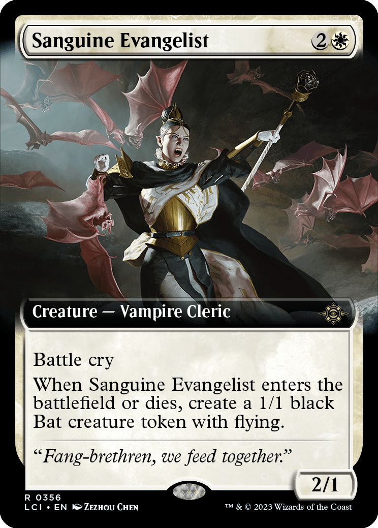 Evangelista Confiante / Sanguine Evangelist - Magic: The Gathering - MoxLand