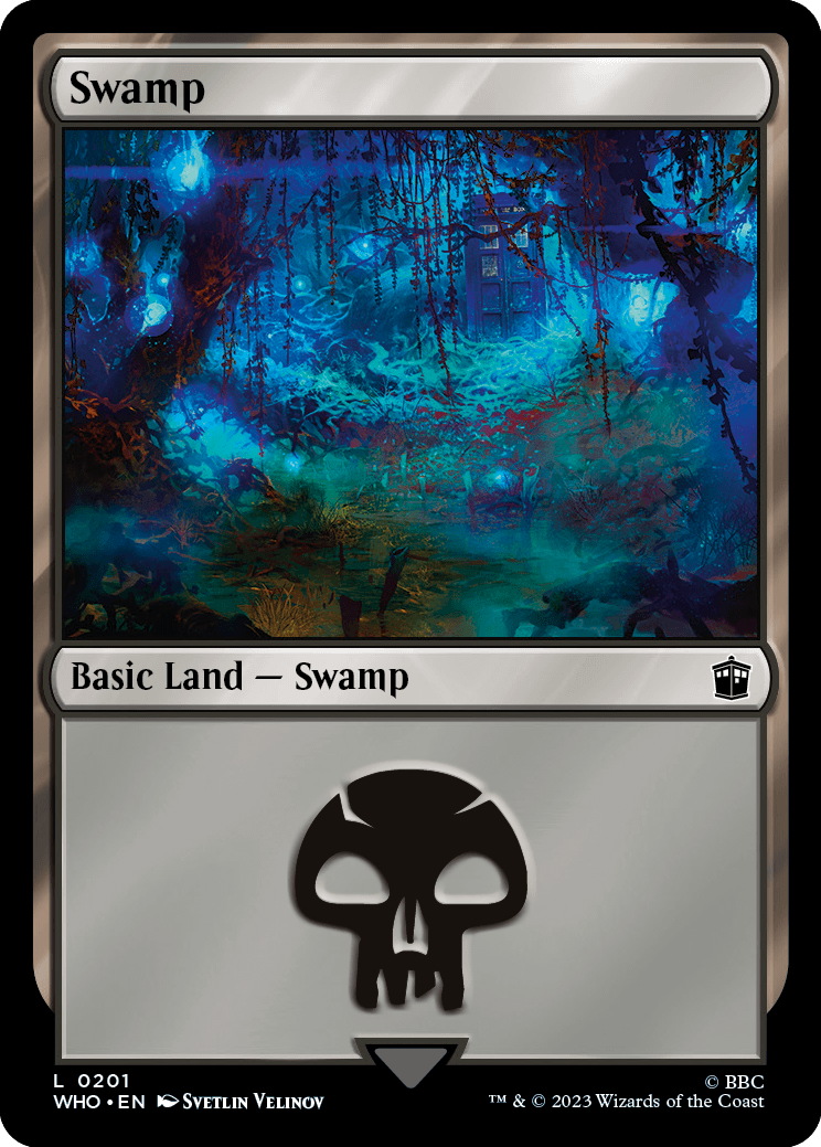 Pântano / Swamp - Magic: The Gathering - MoxLand
