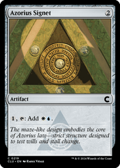 Sinete Azorius / Azorius Signet - Magic: The Gathering - MoxLand