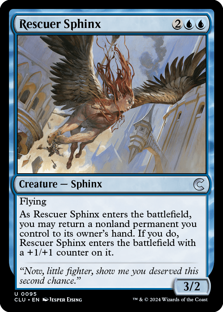 Esfinge de Resgate / Rescuer Sphinx - Magic: The Gathering - MoxLand