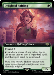 Pequenina Deliciada / Delighted Halfling - Magic: The Gathering - MoxLand