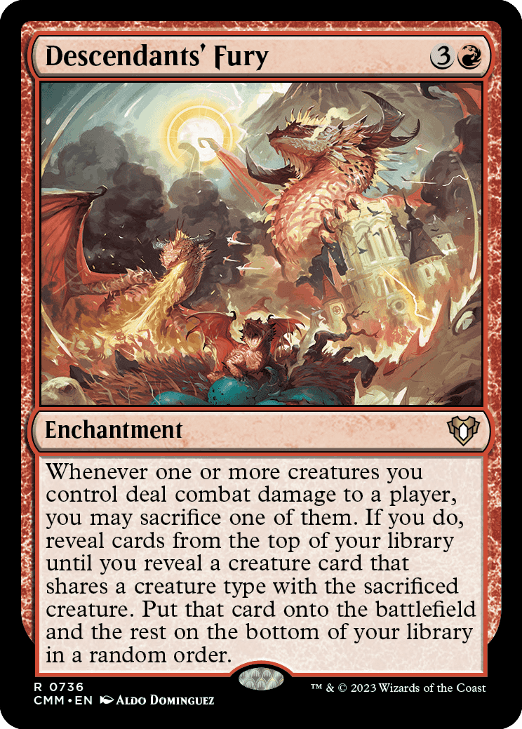 Descendants' Fury - Magic: The Gathering - MoxLand