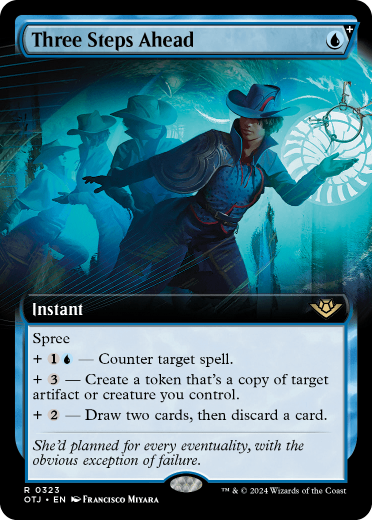 Três Passos à Frente / Three Steps Ahead - Magic: The Gathering - MoxLand