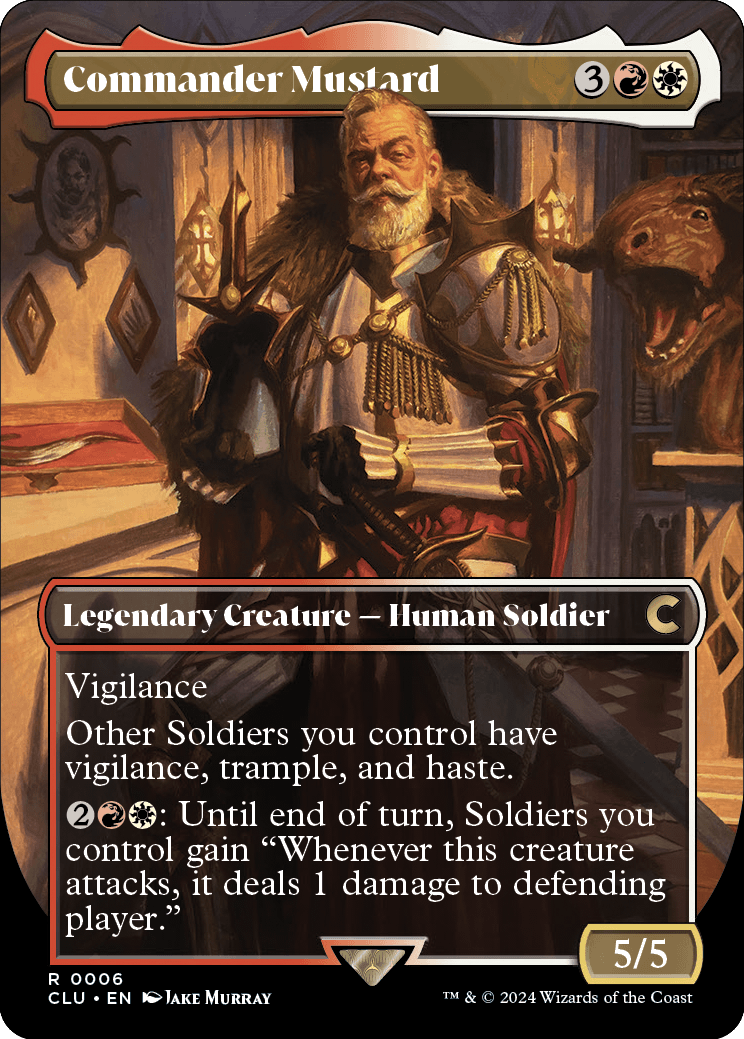 Commander Mustard - Magic: The Gathering - MoxLand