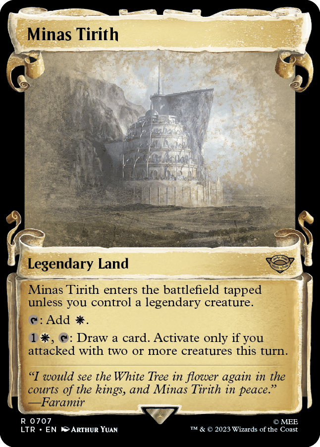 Minas Tirith - Magic: The Gathering - MoxLand