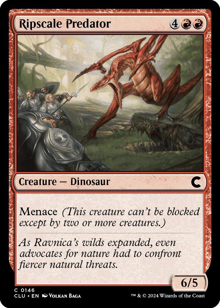 Predador da Escama Dilacerante / Ripscale Predator - Magic: The Gathering - MoxLand