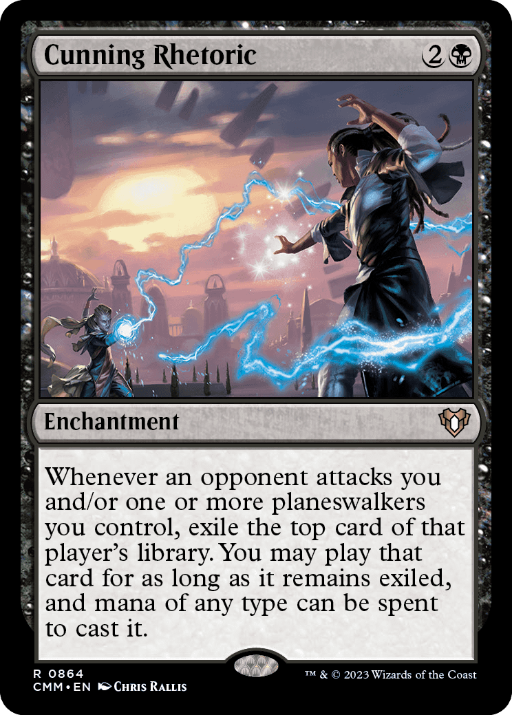 Retórica Sagaz / Cunning Rhetoric - Magic: The Gathering - MoxLand