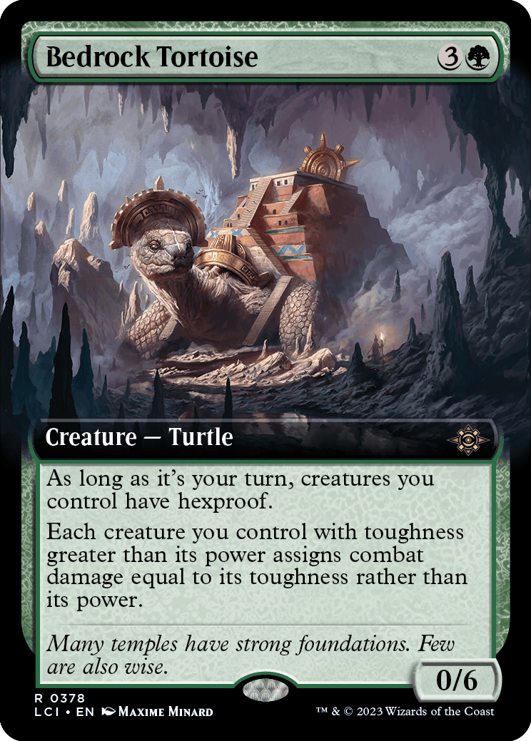 Tartaruga da Rocha Matriz / Bedrock Tortoise - Magic: The Gathering - MoxLand