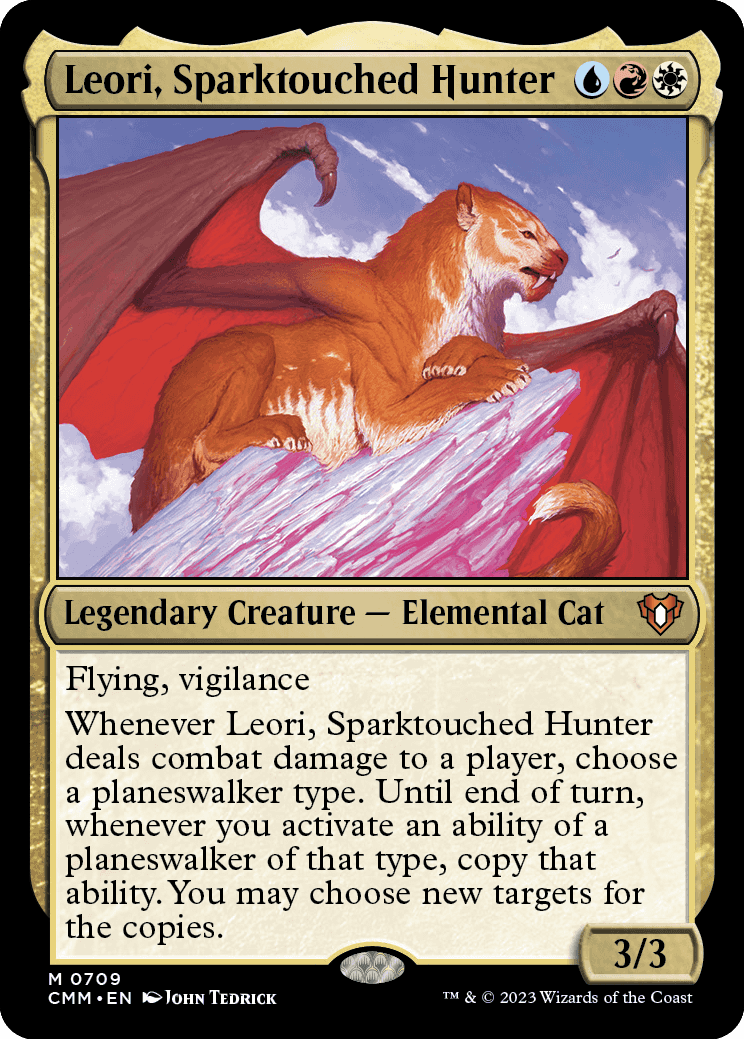 Leori, Sparktouched Hunter - Magic: The Gathering - MoxLand