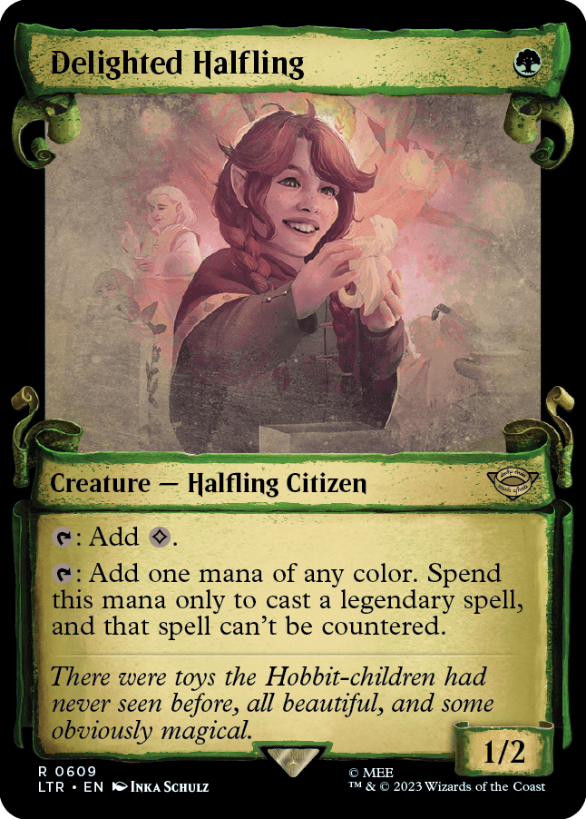 Pequenina Deliciada / Delighted Halfling - Magic: The Gathering - MoxLand