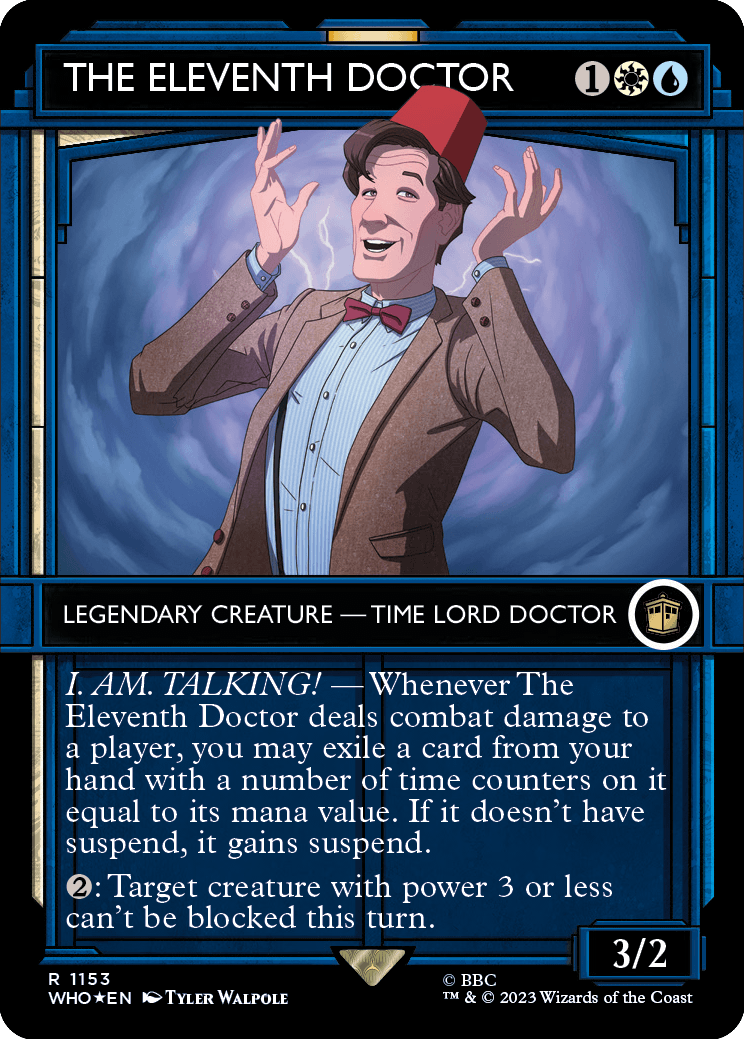 The Eleventh Doctor - Magic: The Gathering - MoxLand