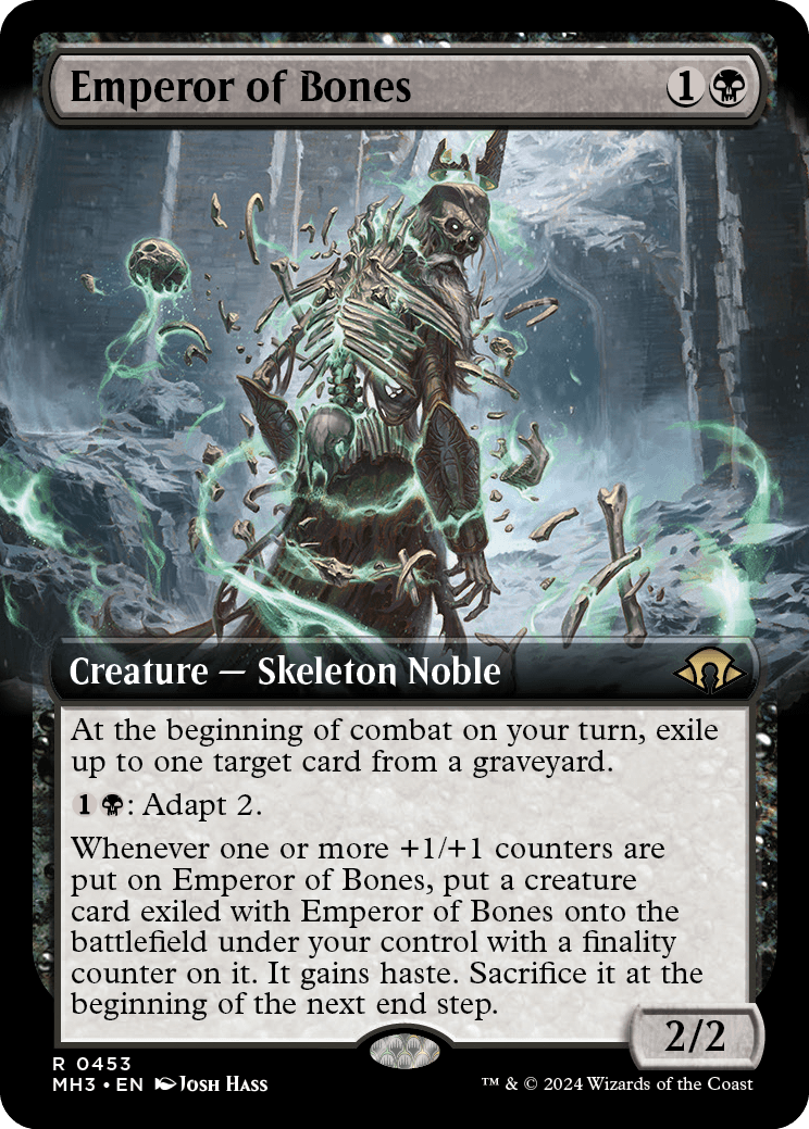 Imperador dos Ossos / Emperor of Bones - Magic: The Gathering - MoxLand