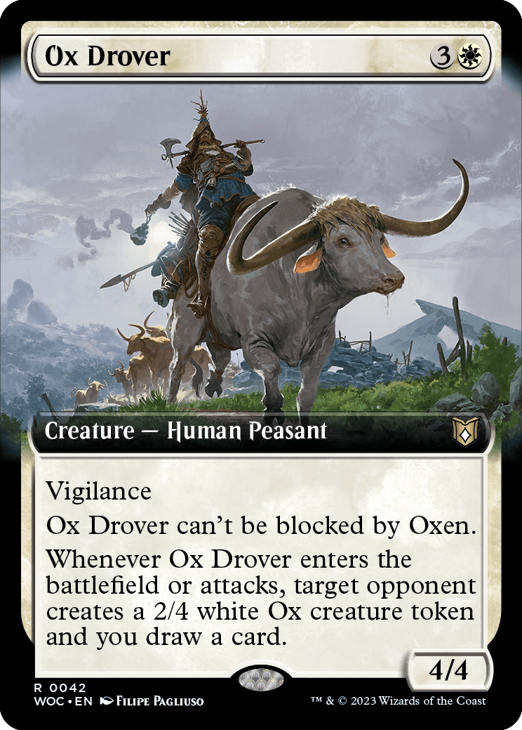 Tropeiro de Bois / Ox Drover - Magic: The Gathering - MoxLand