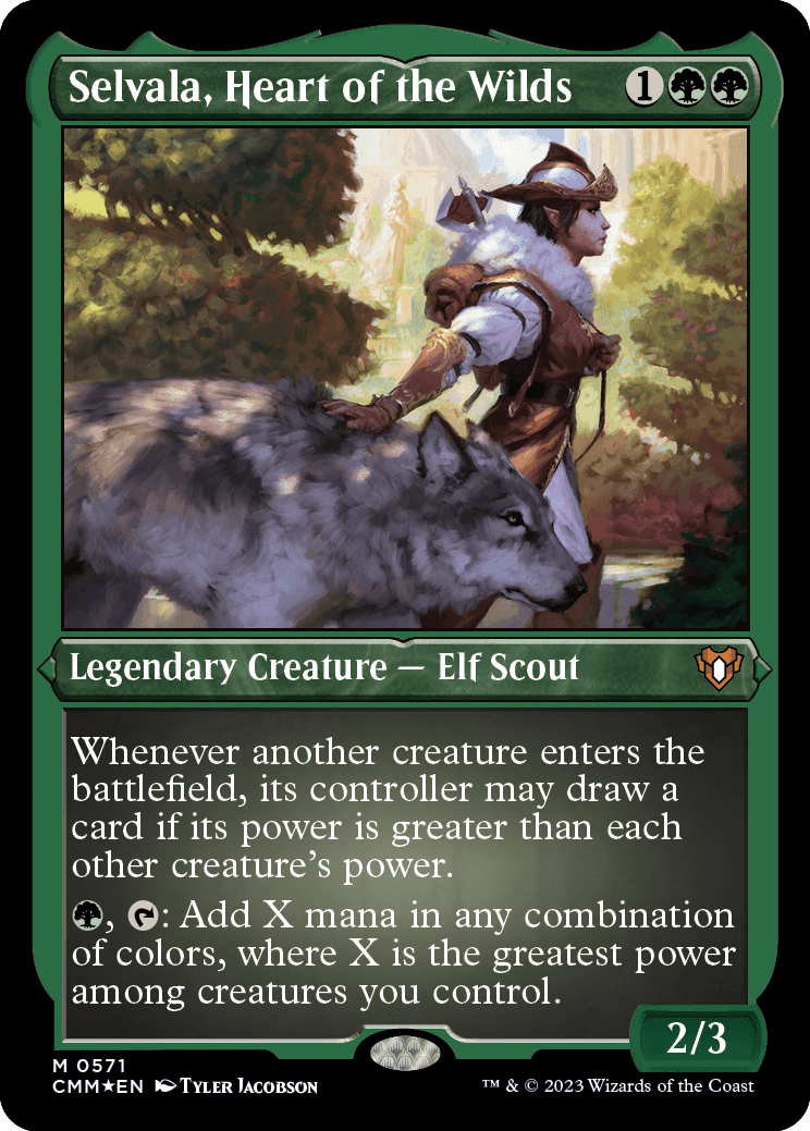 Selvala, Coração das Matas / Selvala, Heart of the Wilds - Magic: The Gathering - MoxLand