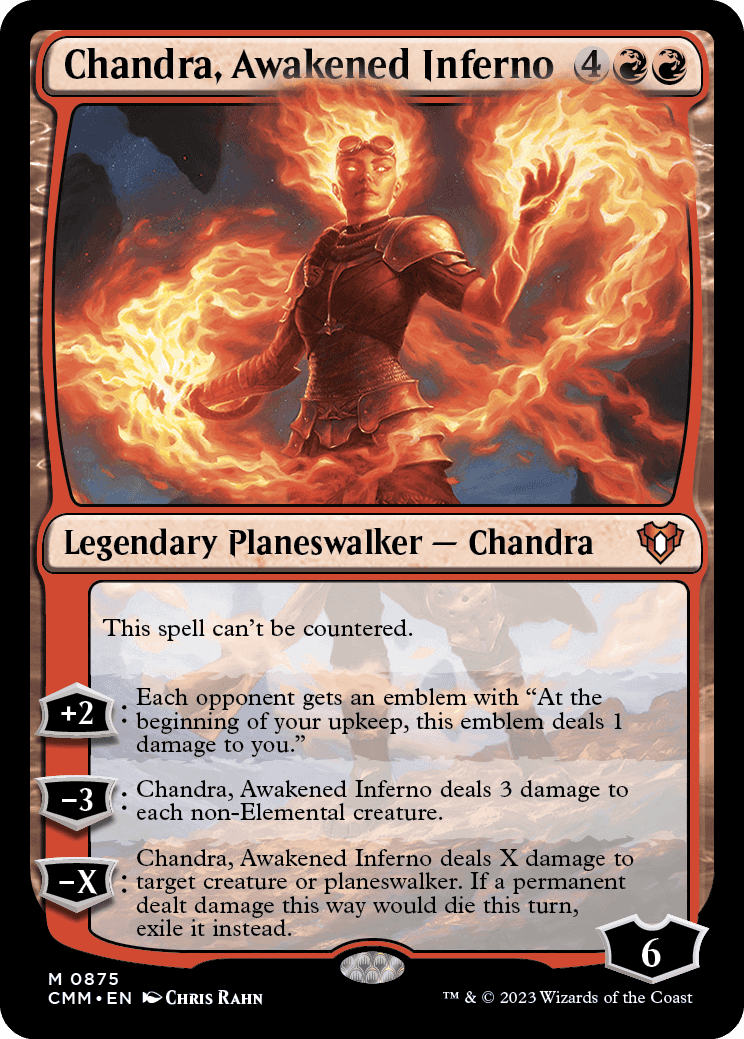 Chandra, Inferno Desperto / Chandra, Awakened Inferno - Magic: The Gathering - MoxLand