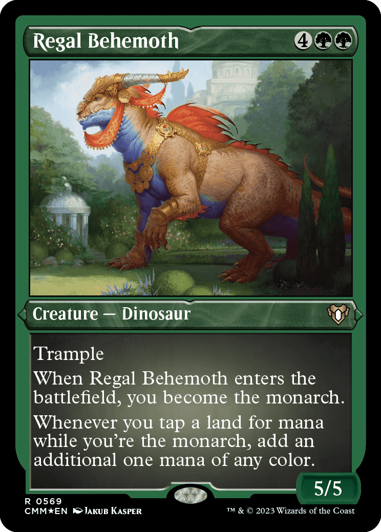 Behemoth Real / Regal Behemoth - Magic: The Gathering - MoxLand