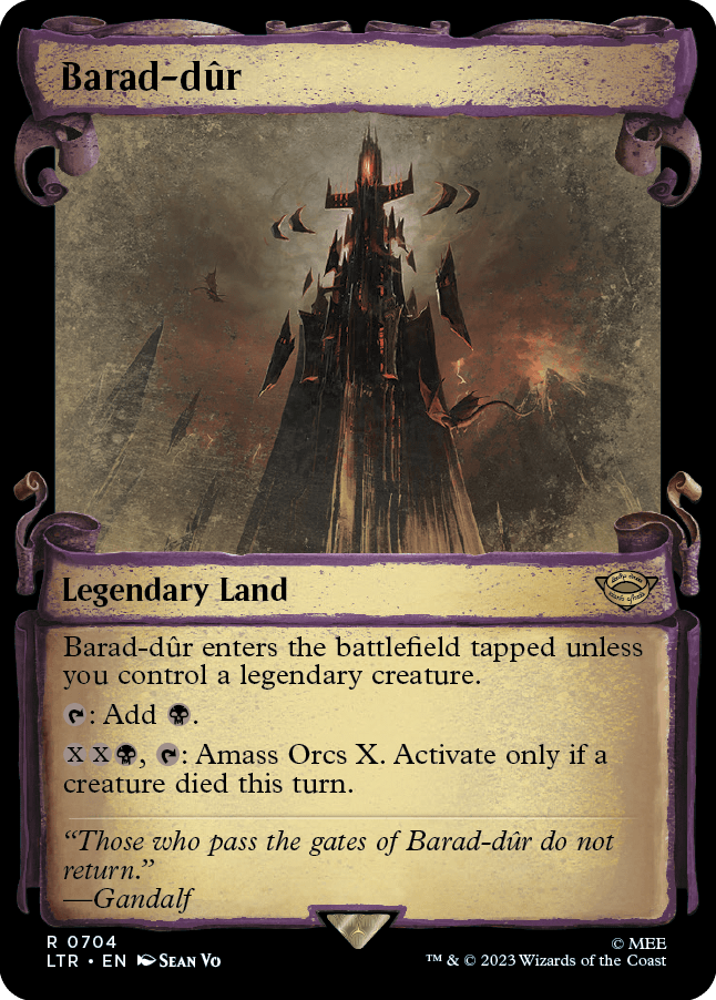 Barad-dûr - Magic: The Gathering - MoxLand