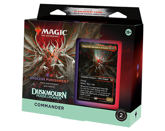 Deck Commander Duskmourn: House of Horror - Endless Punishment - Magic: The Gathering - MoxLand