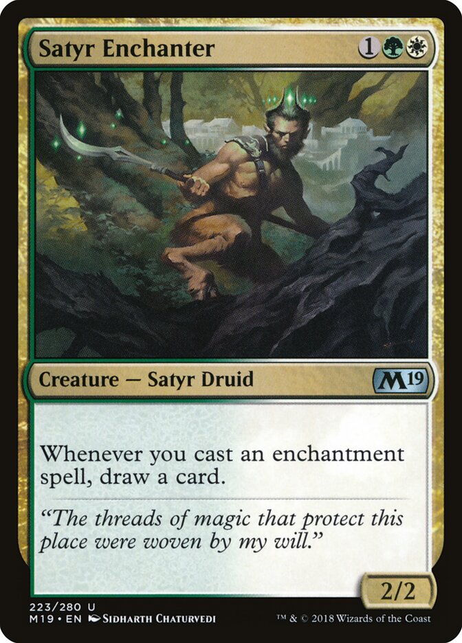 Encantador Sátiro / Satyr Enchanter - Magic: The Gathering - MoxLand