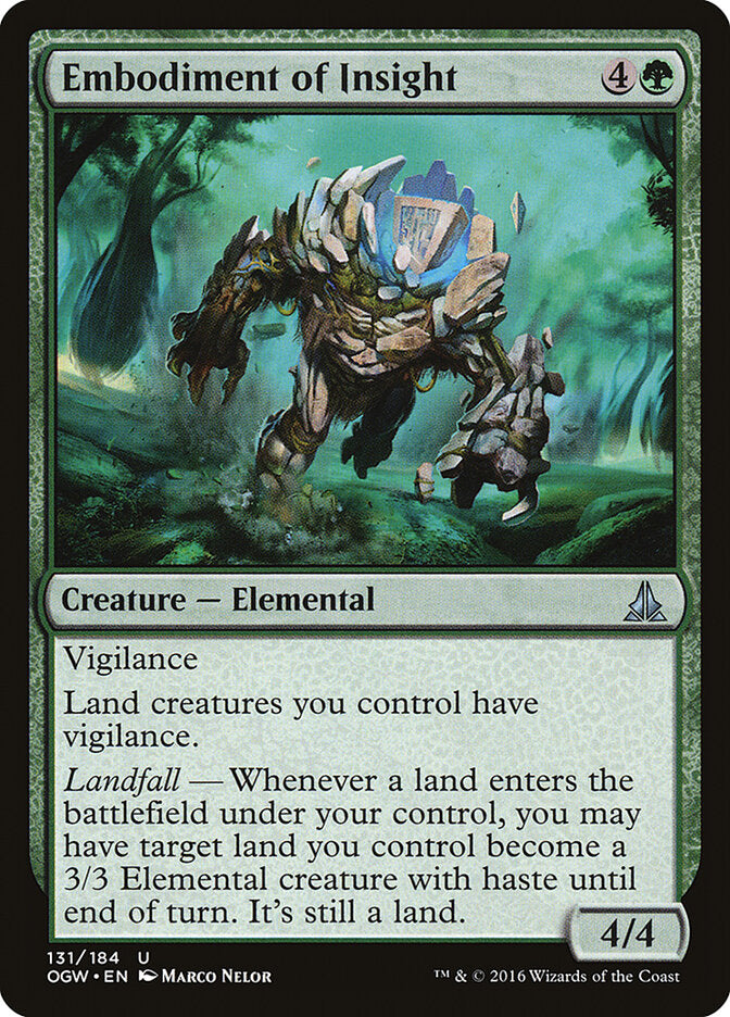 Encarnação do Discernimento / Embodiment of Insight - Magic: The Gathering - MoxLand