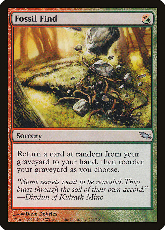 Encontrar Fóssil / Fossil Find - Magic: The Gathering - MoxLand