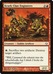 Engenheiros do Clã-de-Krark / Krark-Clan Engineers - Magic: The Gathering - MoxLand