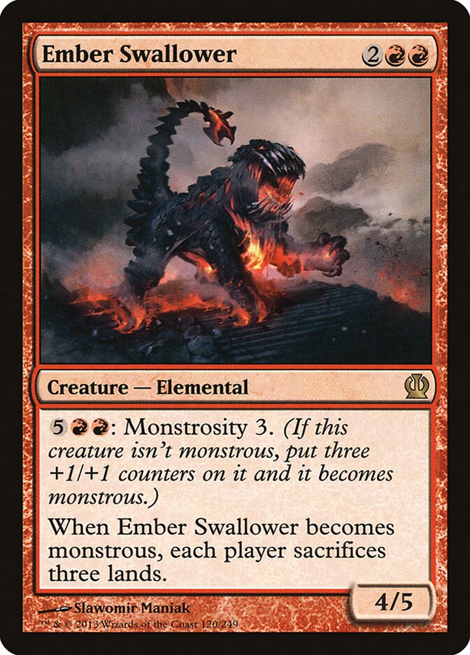 Engolidor de Brasas / Ember Swallower - Magic: The Gathering - MoxLand
