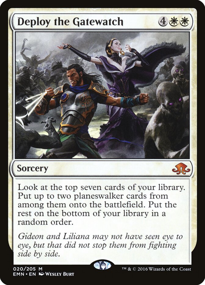 Enviar as Sentinelas / Deploy the Gatewatch - Magic: The Gathering - MoxLand