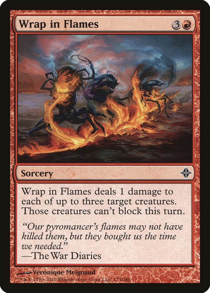 Envolver em Chamas / Wrap in Flames - Magic: The Gathering - MoxLand