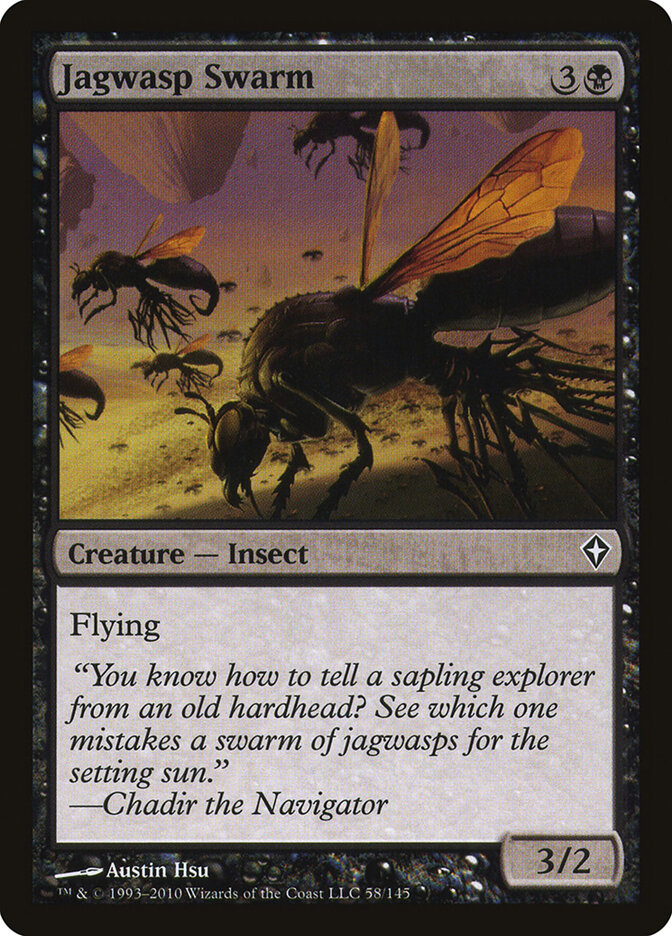 Enxame de Vespas Dentadas / Jagwasp Swarm - Magic: The Gathering - MoxLand